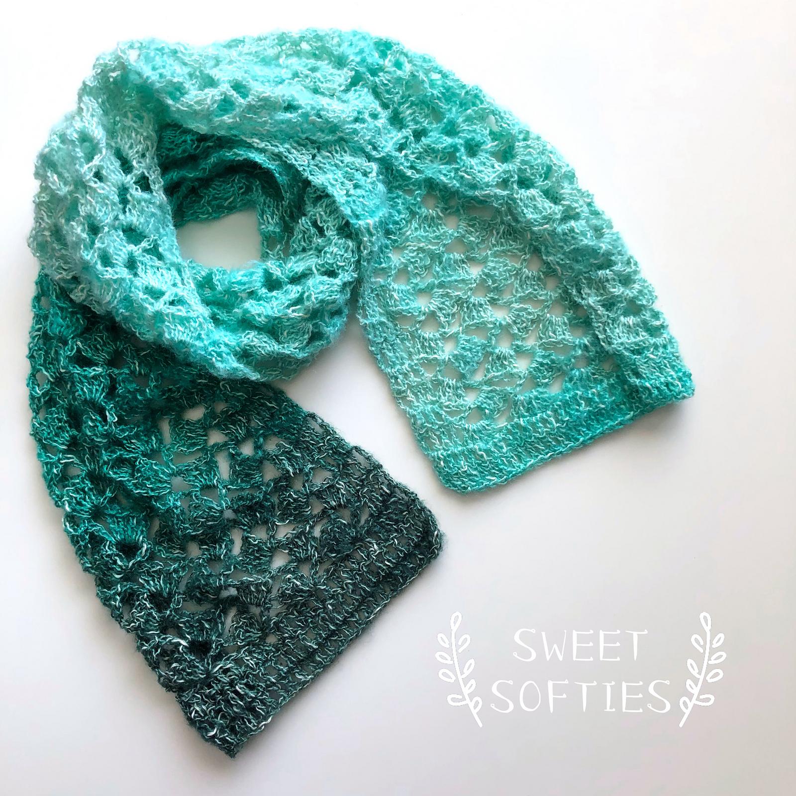 Jade Pool Spring Scarf