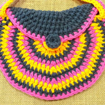 Girls Striped Shoulder Bag