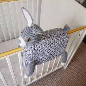 3in1 Woodland Bunny Baby Blanket