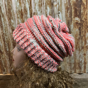 River Oaks Beanie -- a loom knit pattern