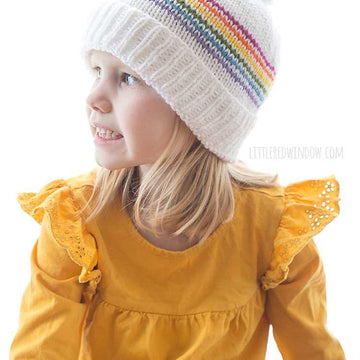 Classic Mini Rainbow Stripe Hat