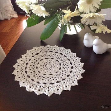 Crochet Placemat & Coaster Set N 109