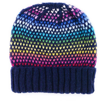 Rainbow Stitch Hat