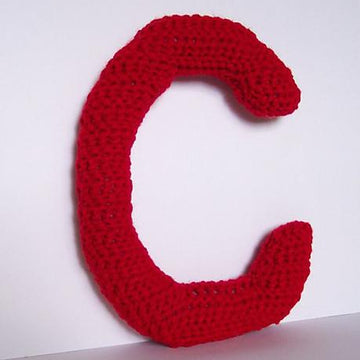 Capital C Alphabet Letter Pattern