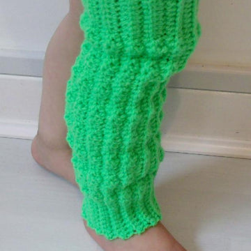 Baby Legwarmers with Ribbed Texture