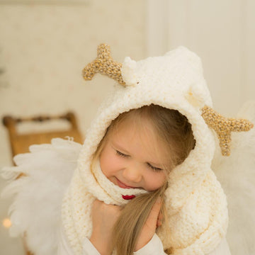 Rudy Reindeer Hooded Cowl