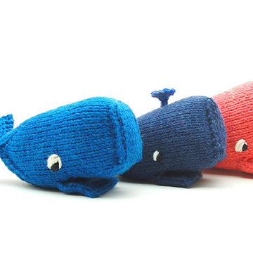 Whale Amigurumi Plush Toy