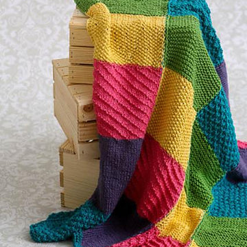 Crayon Box Sampler Afghan