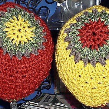 Mandala Hat Crocheted Pattern