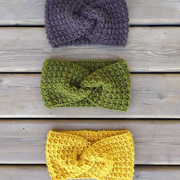 Crochet ear warmer - Zara Ear Warmer