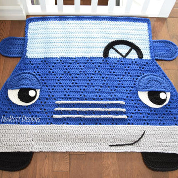 Jimmy The Hybrid Car Rug