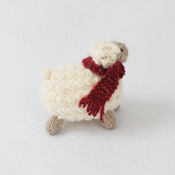 Bobble, Cable, Moss Sheep