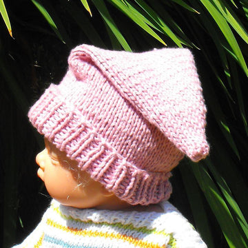 Baby Pink Pixie Hat
