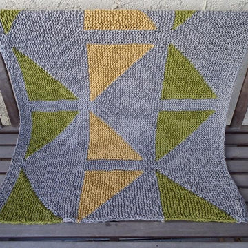 Triangles Baby Blanket