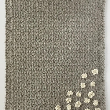 Flower Basket Baby Blanket