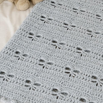 Dragonfly Crochet Blanket