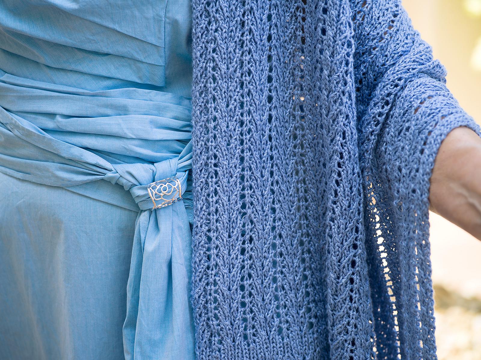 Darlington Lace Scarf & Wrap Knitting Pattern