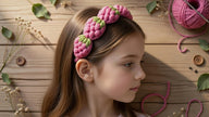 Crochet Strawberry Hair Band – PDF Pattern + Video Tutorial