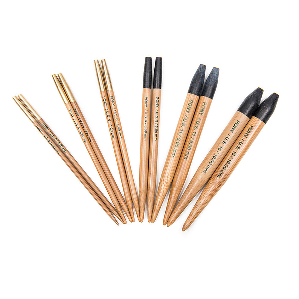 Pony Bamboo Interchangeable Needle Tips