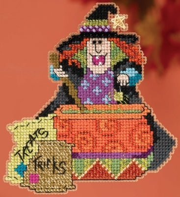 Mill Hill Miranda Hocus Pocus Trilogy Cross Stitch Kit - 4in x 4.5in