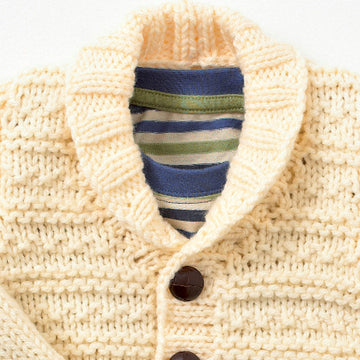 Waistcoat, V Neck Cardigan And Cardigan with Shawl Collar in Hayfield Baby Chunky - 4403 - Downloadable PDF