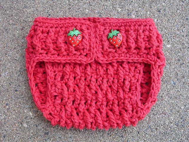 Ripple Berry Diaper Cover