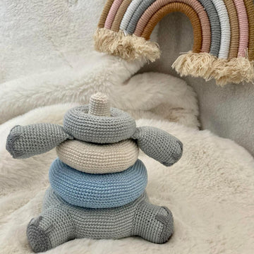 Baby Elephant Stacking Toy