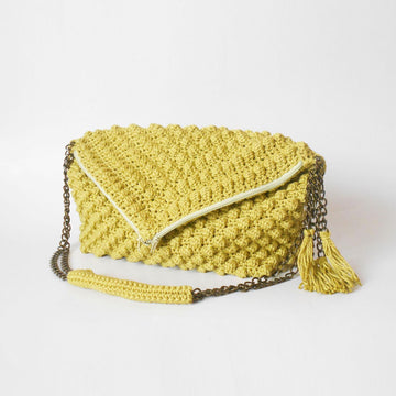 Bobble stitch bag pattern