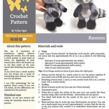 149 Raccoon Forest Animal