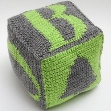 ABC crochet cube