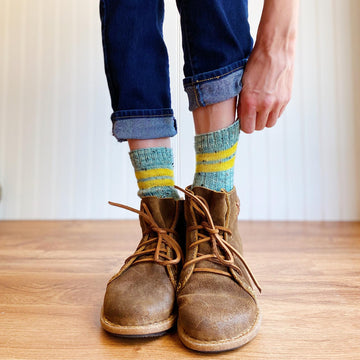 Totally Rad Ribbed Socks