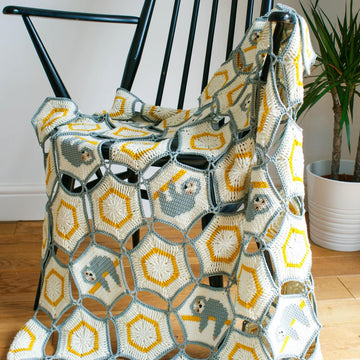 Sloth Afghan Blanket