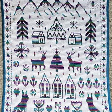 Mosaic Nordic Winter Beauty