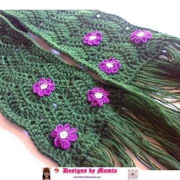 Crochet Infinity Scarf Pattern For Stylish Women Girls
