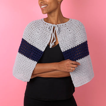 Celebration Capelet - Free Crochet Pattern For Women in Paintbox Yarns Baby DK