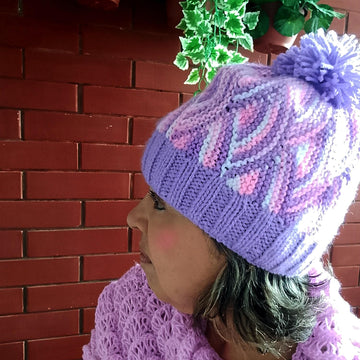 Waves in Pink Hat