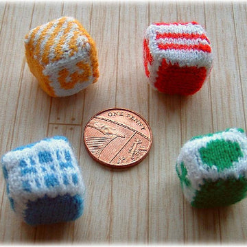 1:12th scale alphabet blocks
