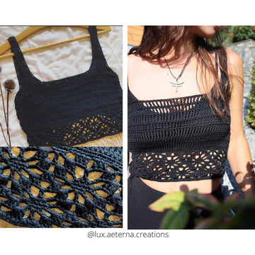 CAMELIA Top - Crochet Pattern