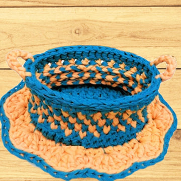 Crochet Basket & Doily Pattern