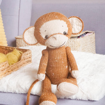 Knitting Pattern: Large Monkey