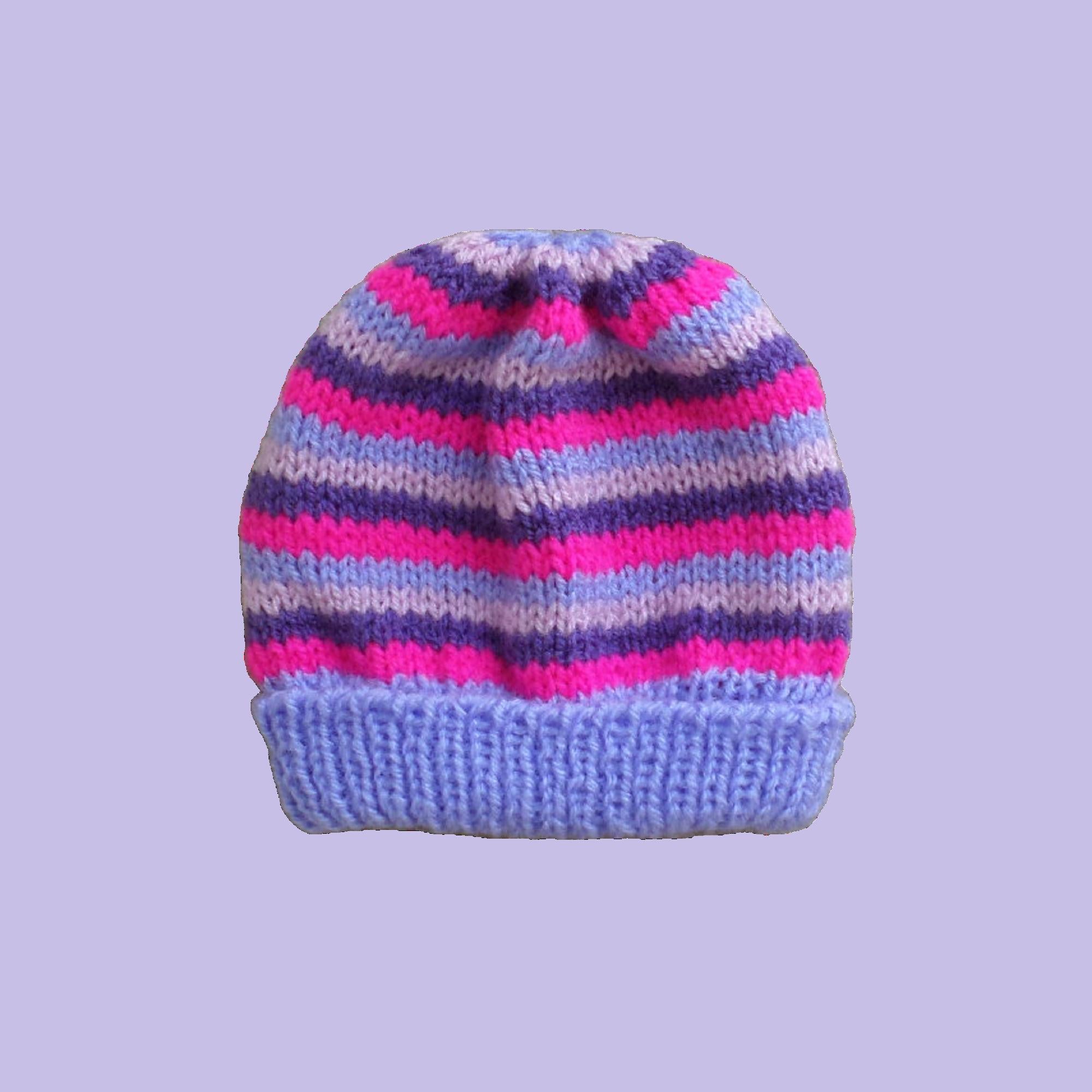 Pinks and Purples Hat