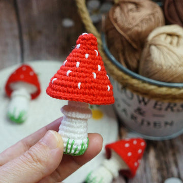 Crochet mushroom