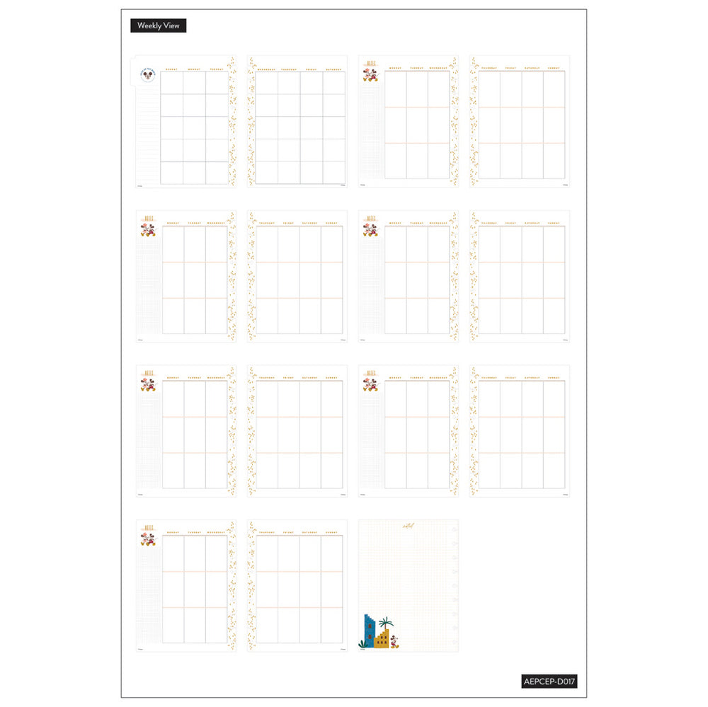 The Happy Planner Disney © Oasis Adventure Classic Extension Pack