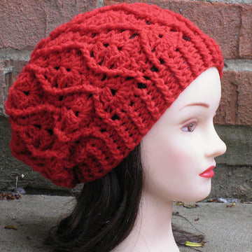 Maddie Cabled Slouch Hat