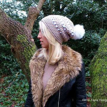 Sky Fall Slouch Beanie
