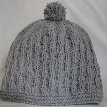 Gray Cloud Baby Hat