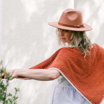 Just Getting Started Triangle Scarf