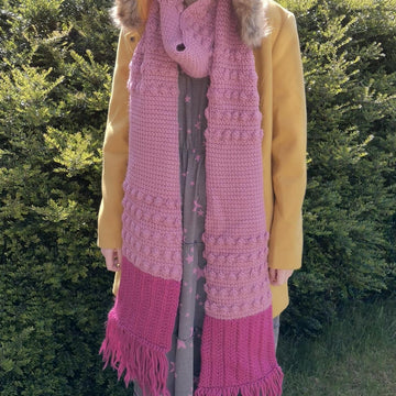 Tunisian Textures Scarf