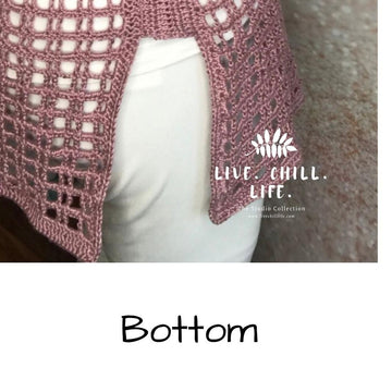 Cherry Blossom Windowpane Tunic
