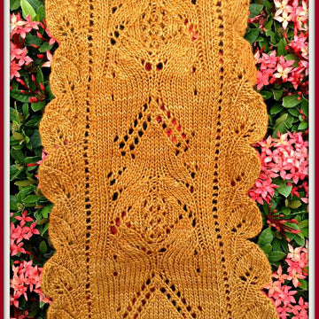 Thailand Memories Knit Lace Scarf